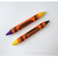 Two-color double-ended crayons for kids